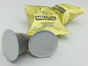 Caffè Sinfonia<br>Miscela Melodia<br>100% Arabica • Capsule 50pz