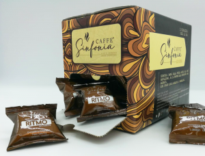 Caffè Sinfonia<br>Miscela Ritmo<br>100% Robusta • Capsule 50pz