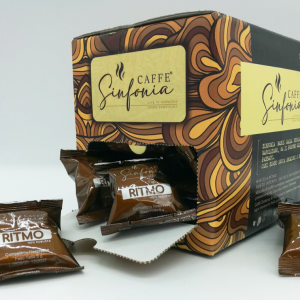 Caffè Sinfonia<br>Miscela Ritmo<br>100% Robusta • Capsule 50pz